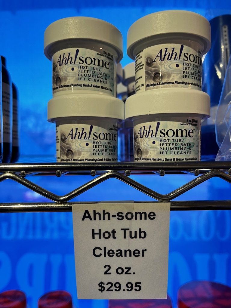 Ahh-some Hot Tub Cleaner